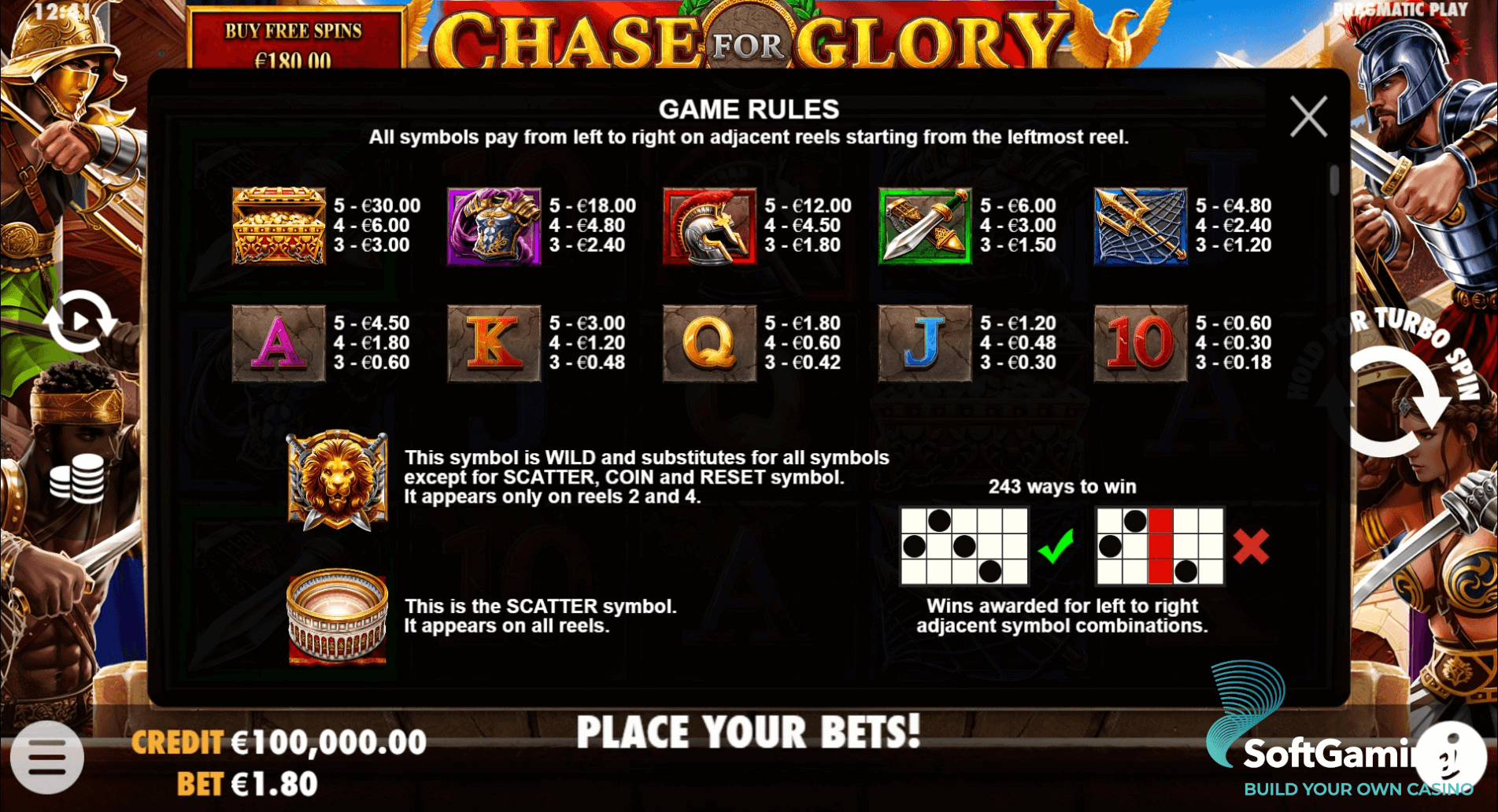 Chase for Glory