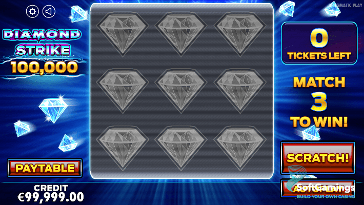 Diamond Strike 100,000