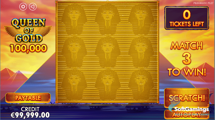 Queen of Gold 100,000