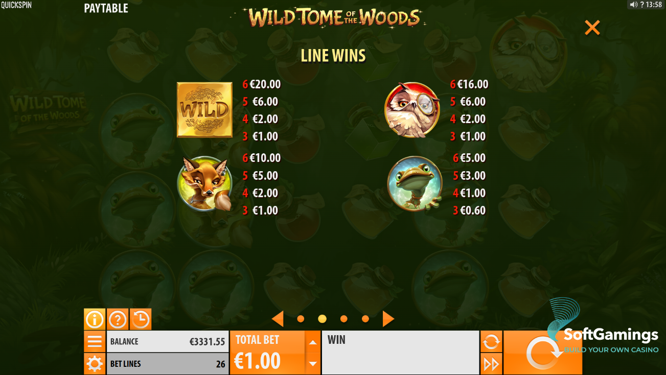 Wild Tome of The Woods