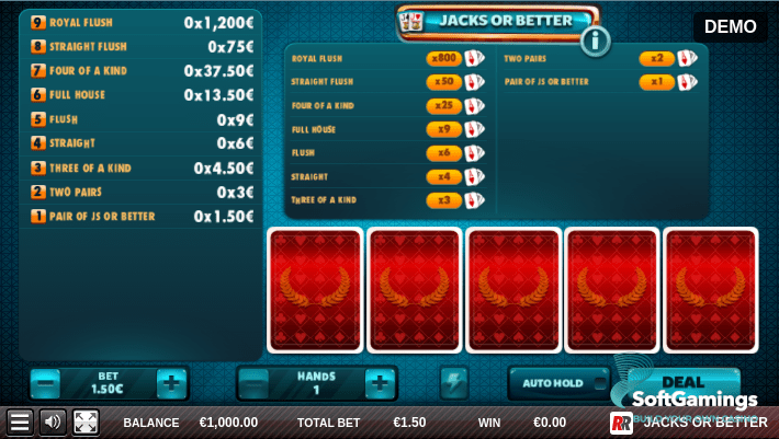 JACKS OR BETTER