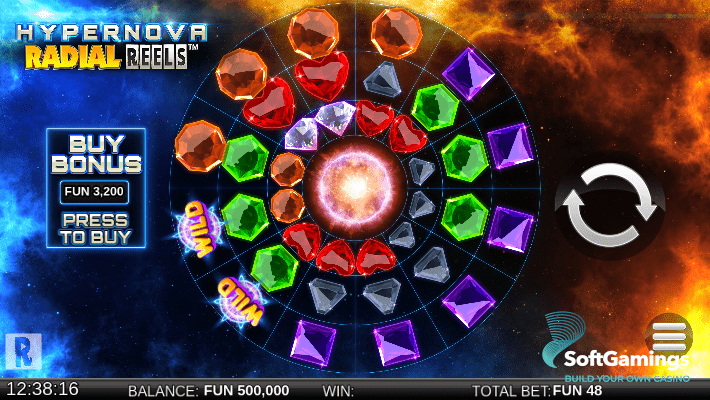 Hypernova Radial Reels
