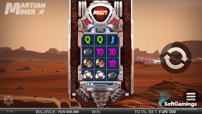 Martian Miner Infinity Reels