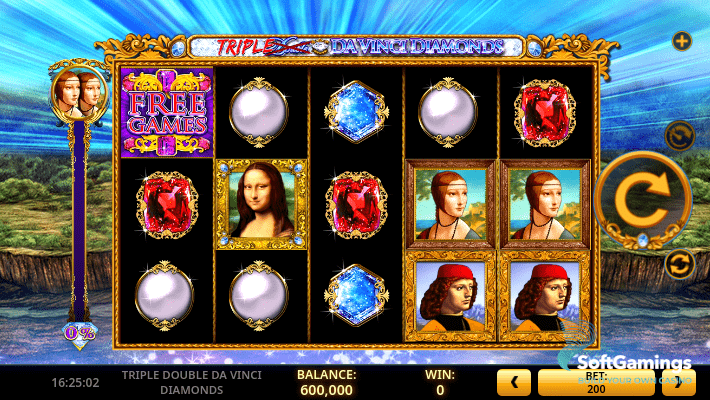 Triple Double Da Vinci Diamonds
