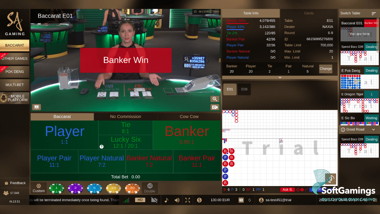 Baccarat E01