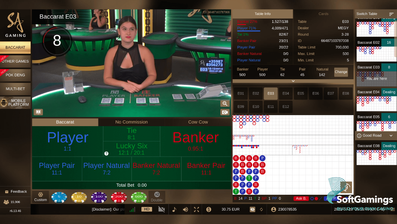 Baccarat E03