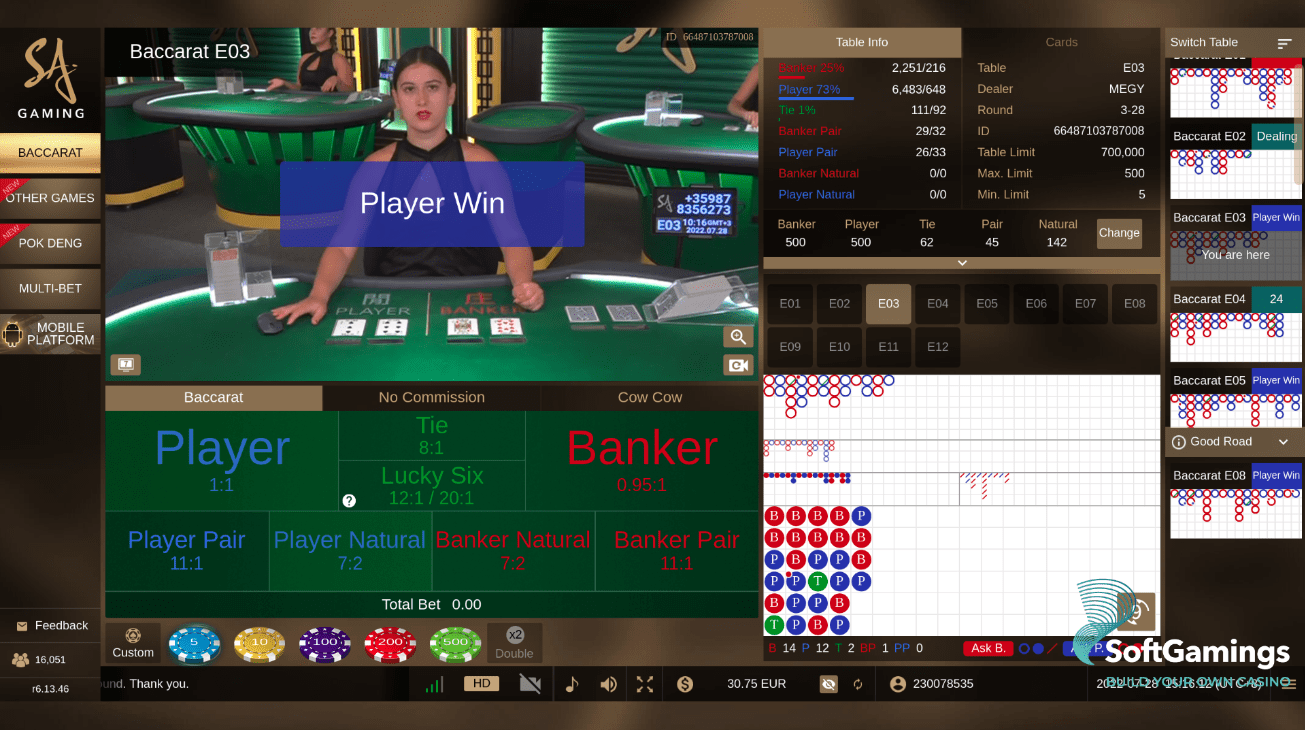 Baccarat E03