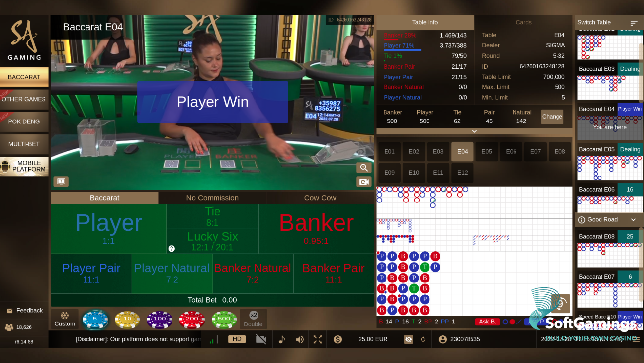 Baccarat E04