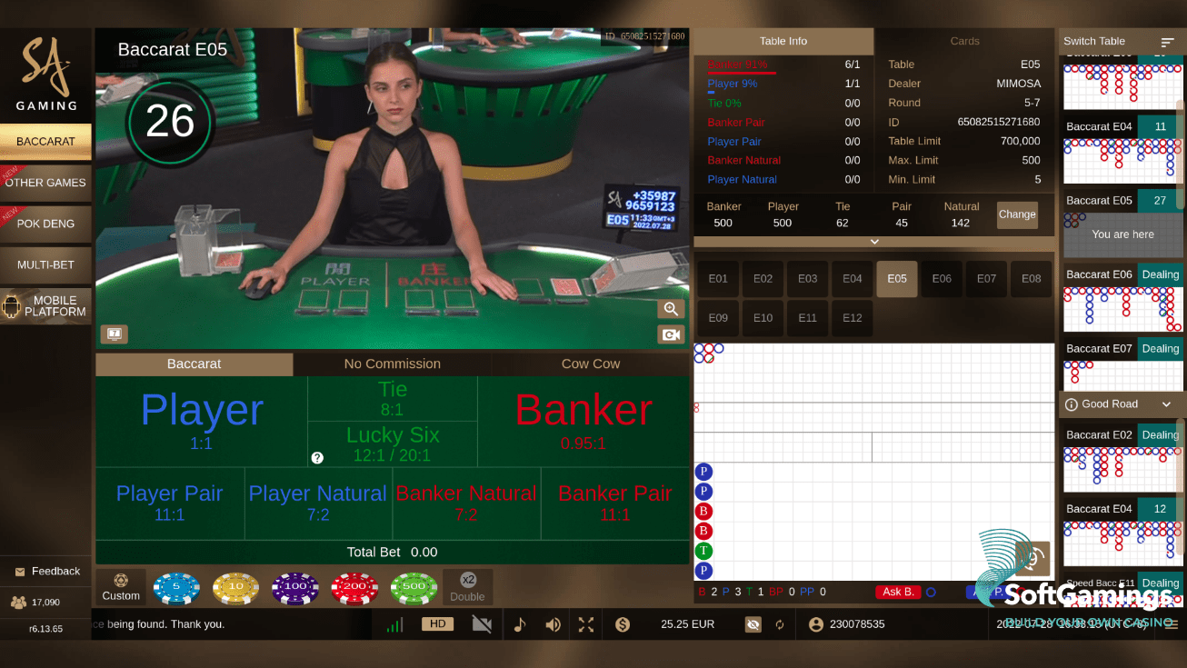 Baccarat E05