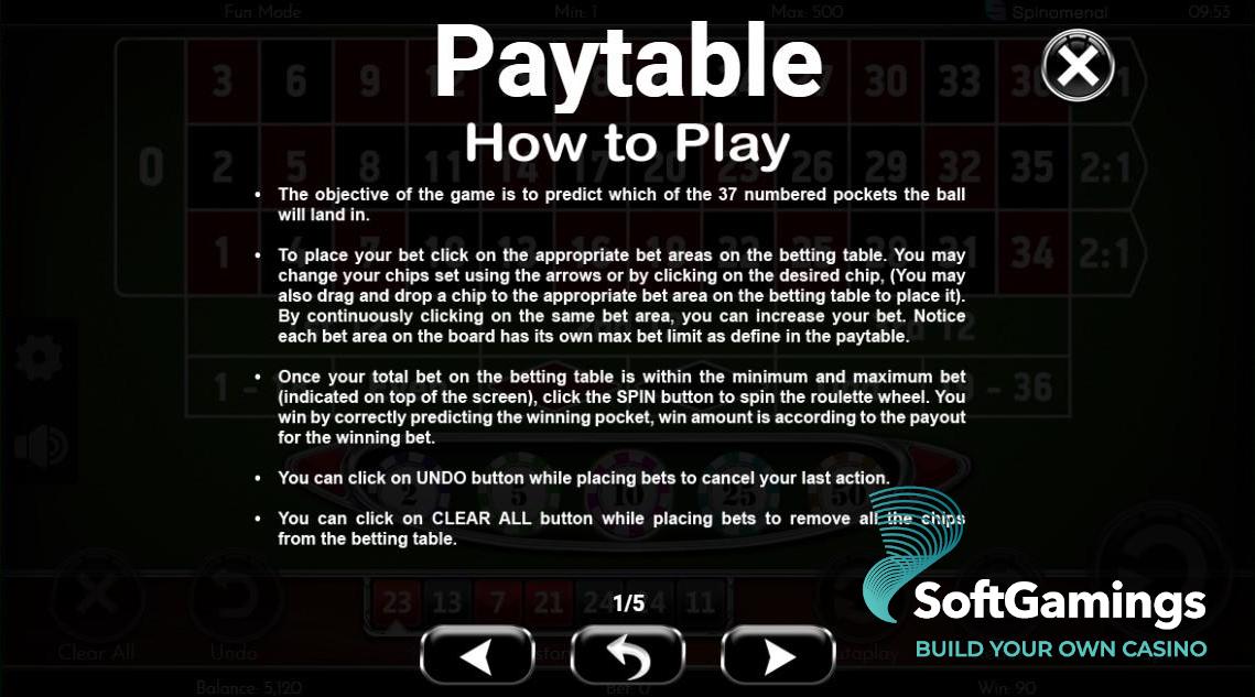 European Roulette