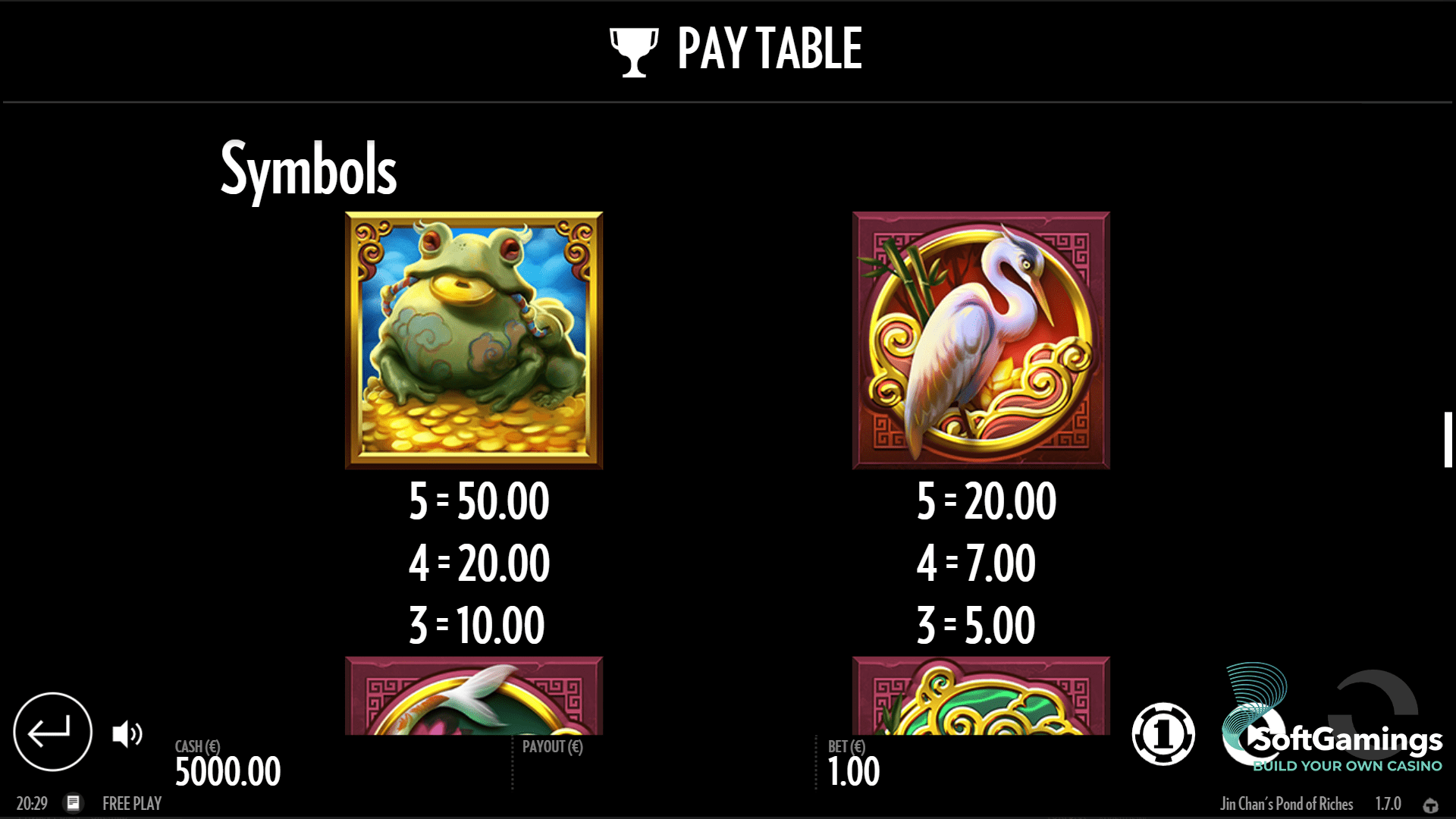 Jin Chan’s Pond of Riches