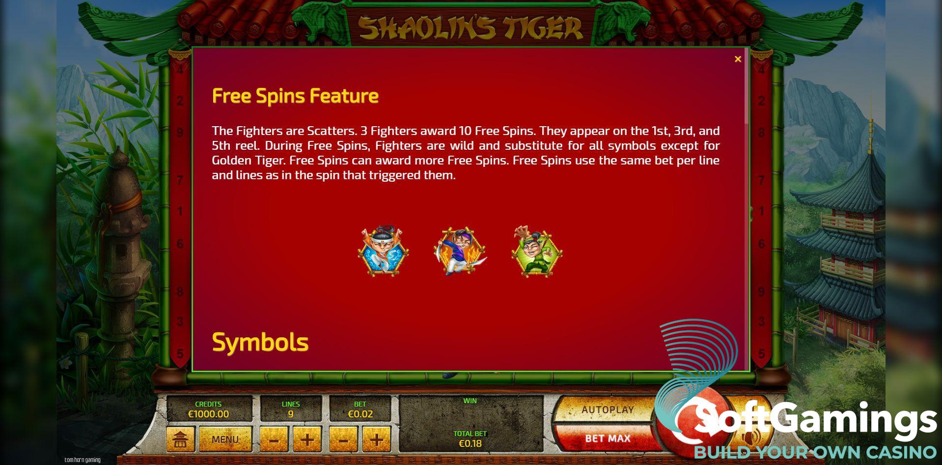 Shaolin's Tiger