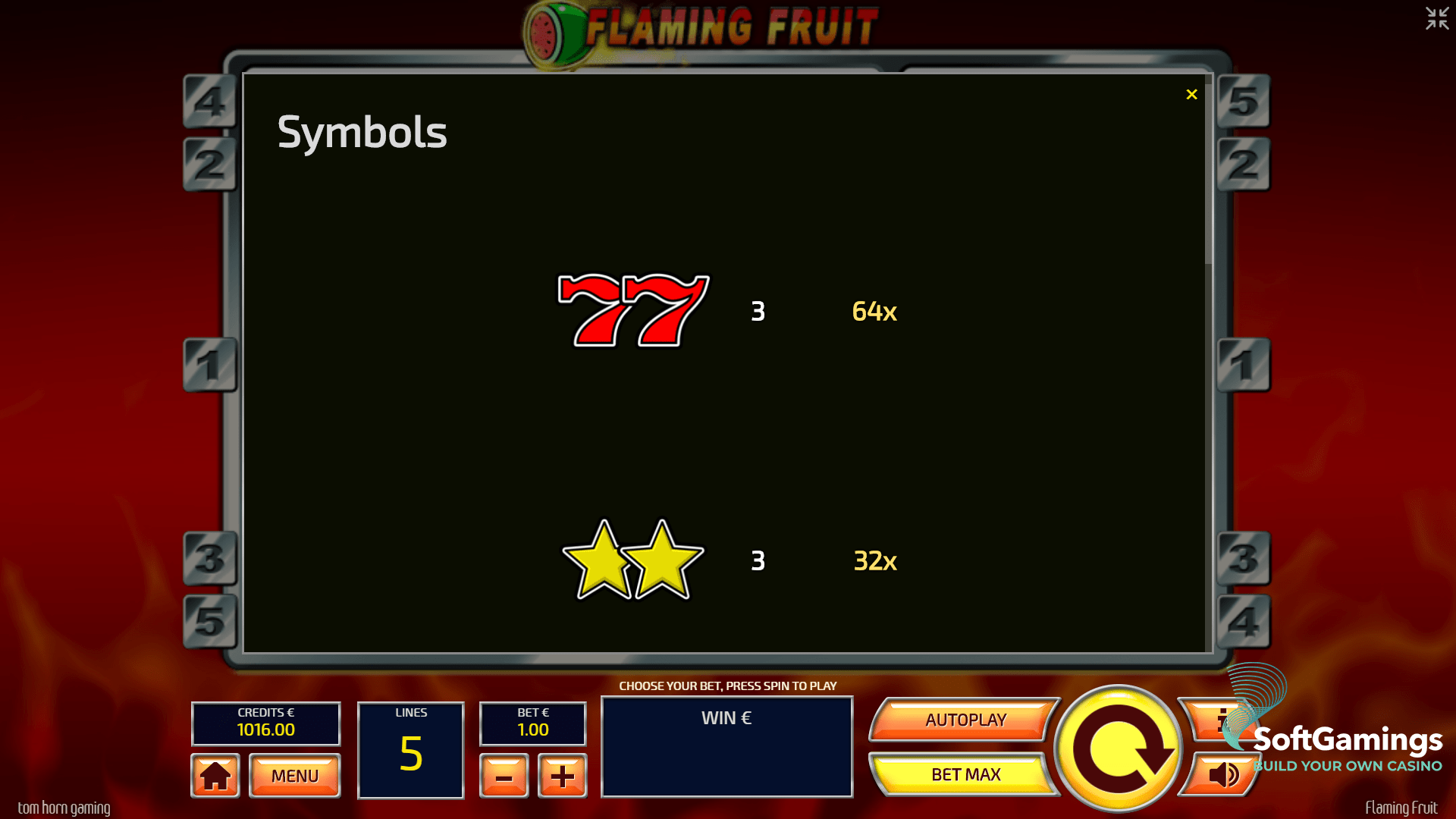 Flaming Fruit
