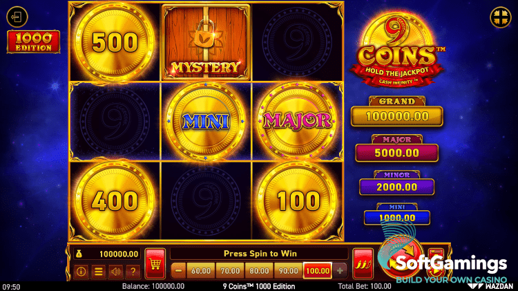 9 Coins 1000 Edition