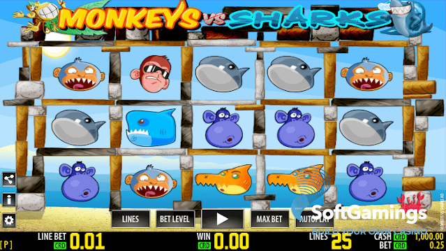 Monkees Vs Sharks HD