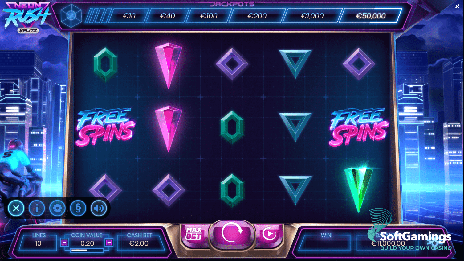 Neon Rush – Splitz