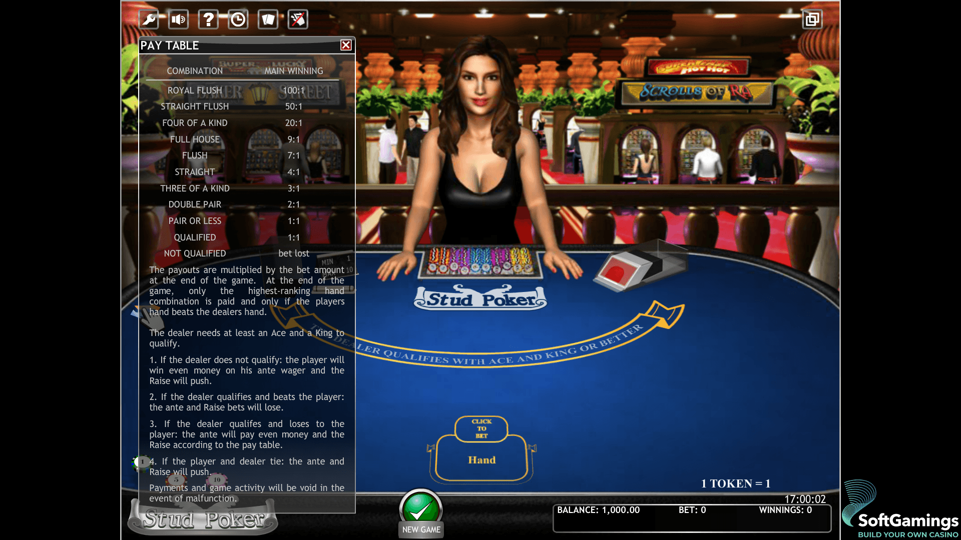 Stud Poker 3D