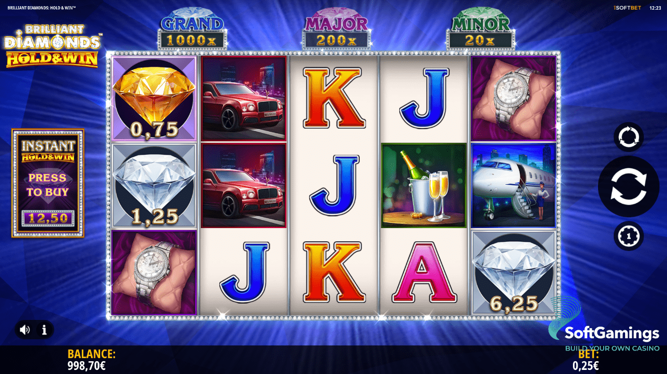 Brilliant Diamonds: Hold & Win