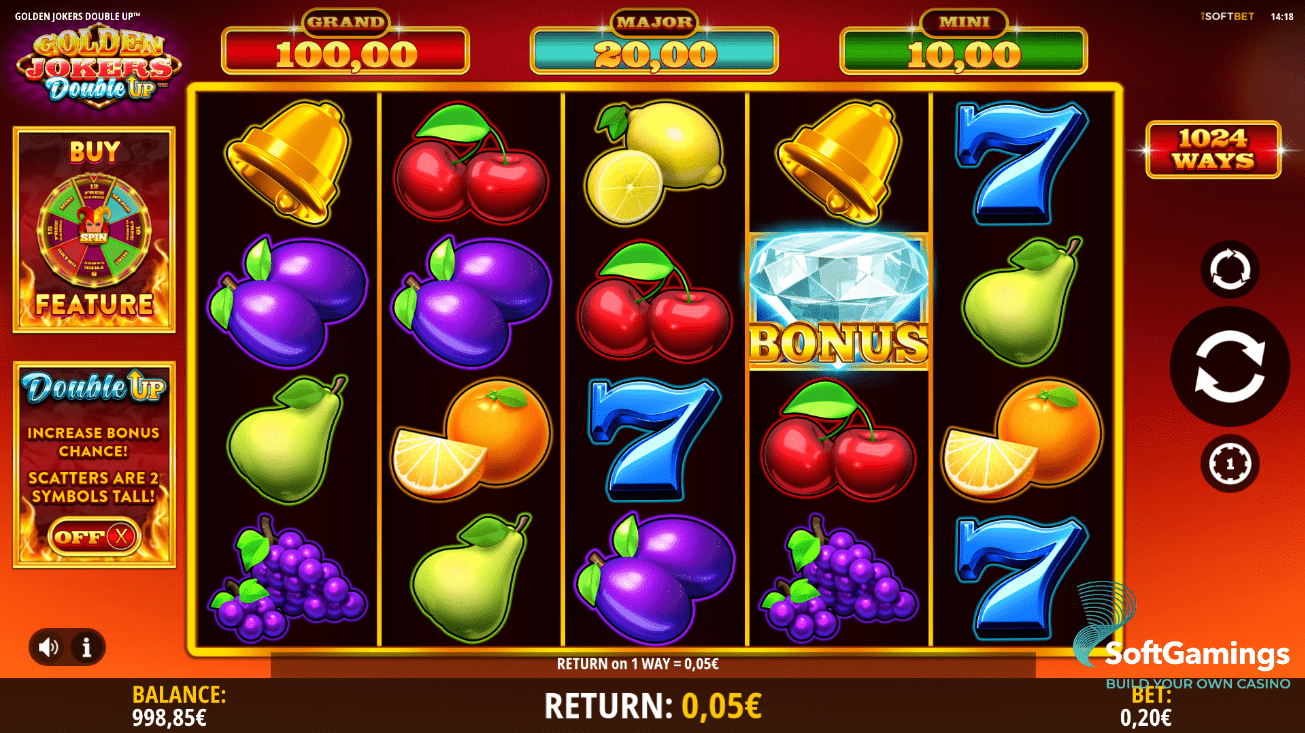 Golden Jokers Double Up